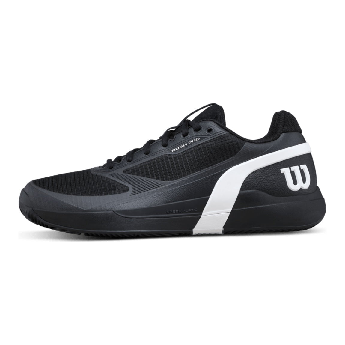 Wilson Rush Pro 5 Clay Men's Tennis Shoes - Black/White - Racquet Point