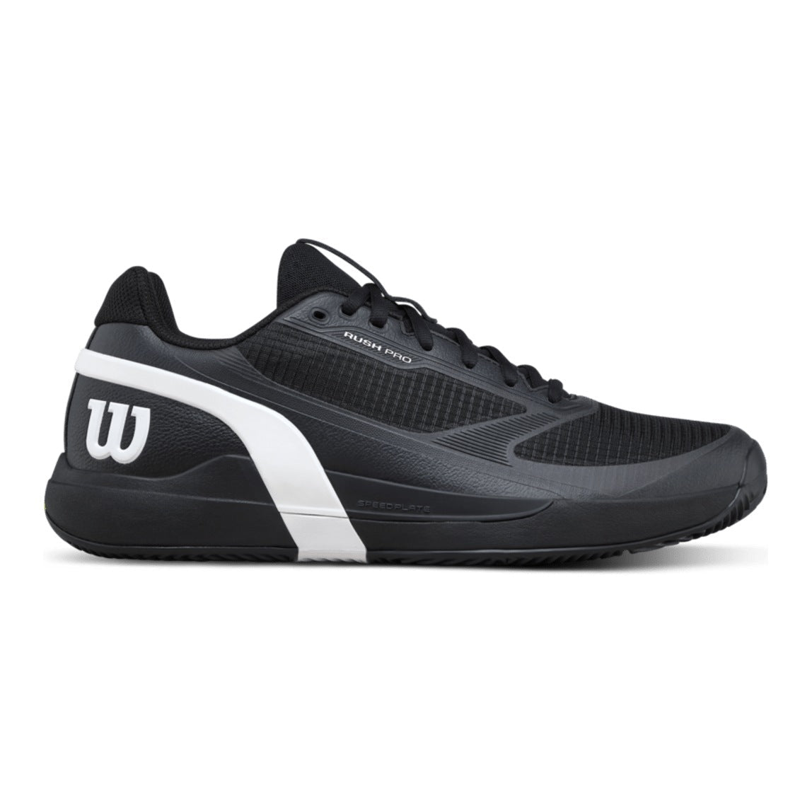 Wilson Rush Pro 5 Clay Men's Tennis Shoes - Black/White - Racquet Point
