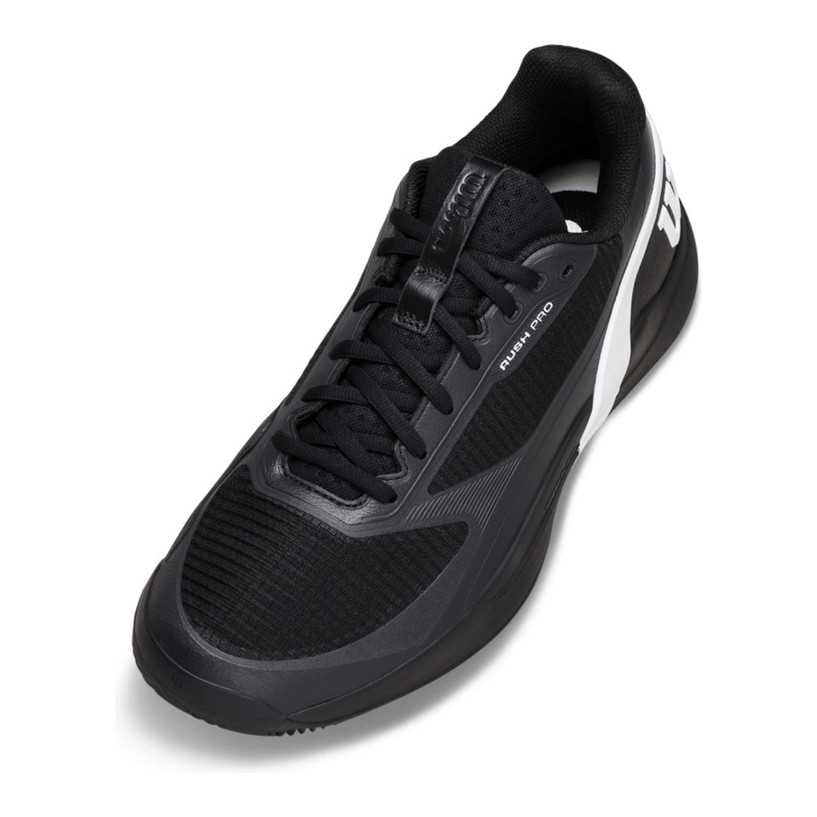 Wilson Rush Pro 5 Clay Men's Tennis Shoes - Black/White - Racquet Point