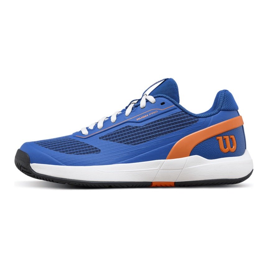 Wilson Rush Pro 5 Jr Tennis Shoes - Deja Vu Blue/White - Racquet Point