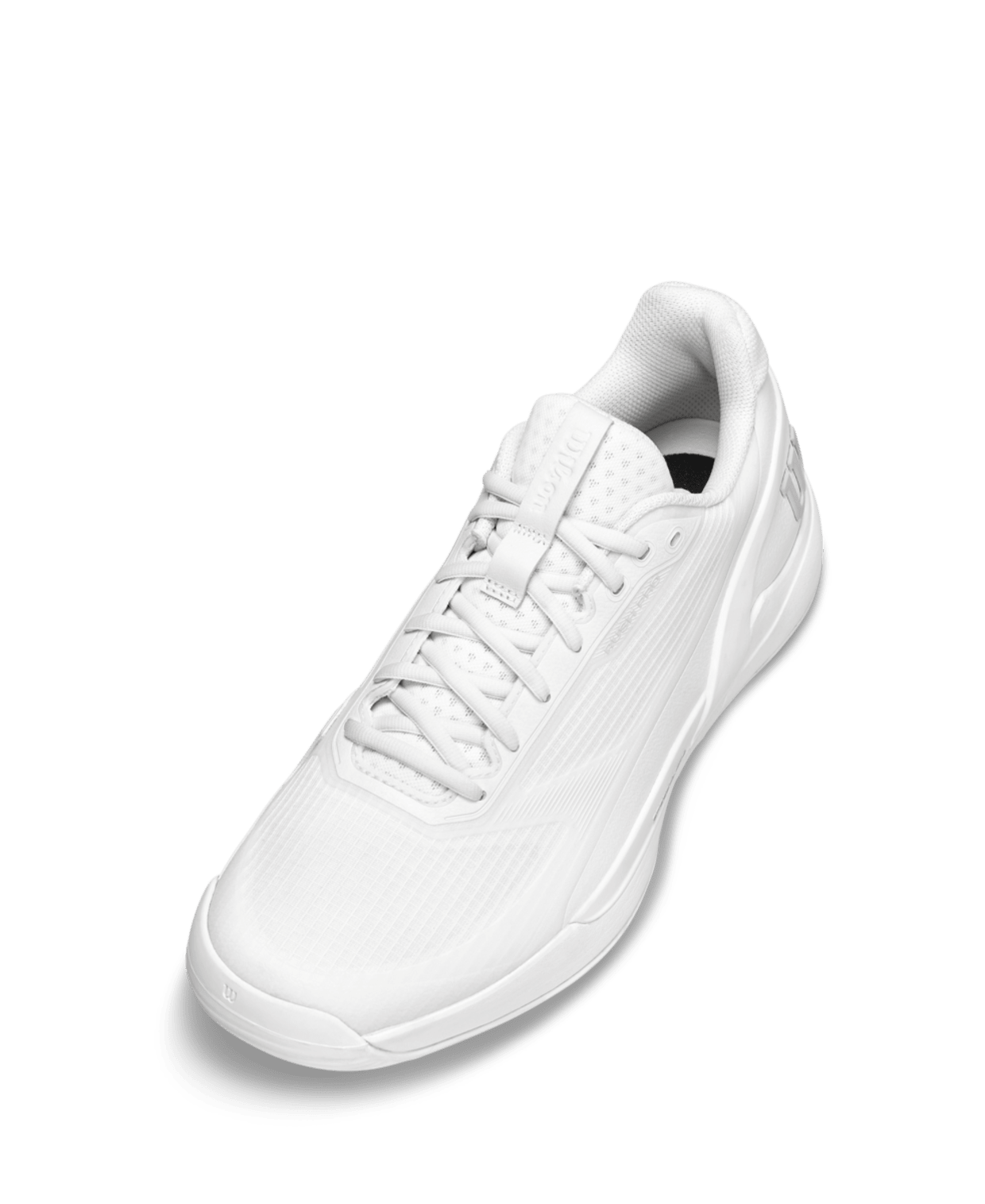 Wilson Rush Pro 5 Men's Padel Shoes - White/White - Racquet Point