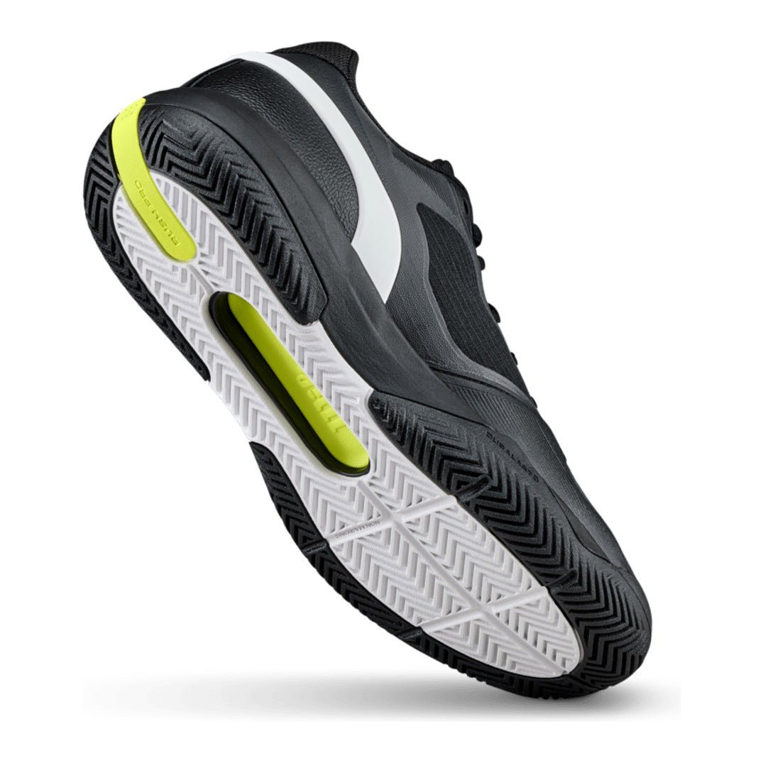 Wilson Rush Pro 5 Men's Tennis Shoes - Black/White - Racquet Point
