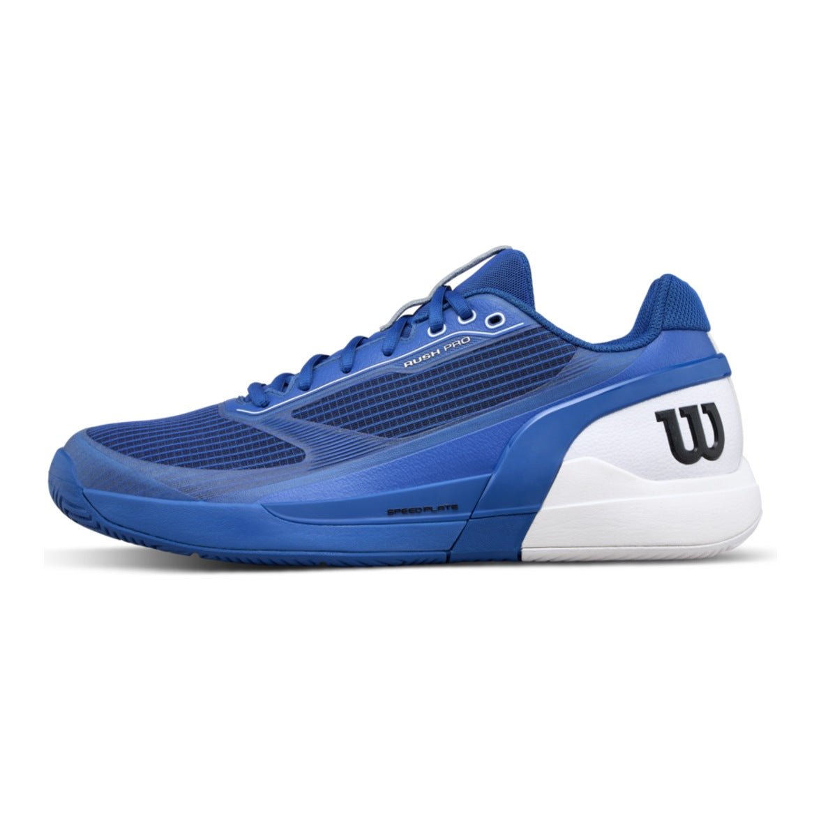 Wilson Rush Pro 5 Men's Tennis Shoes - Deja Vu Blue/White - Racquet Point