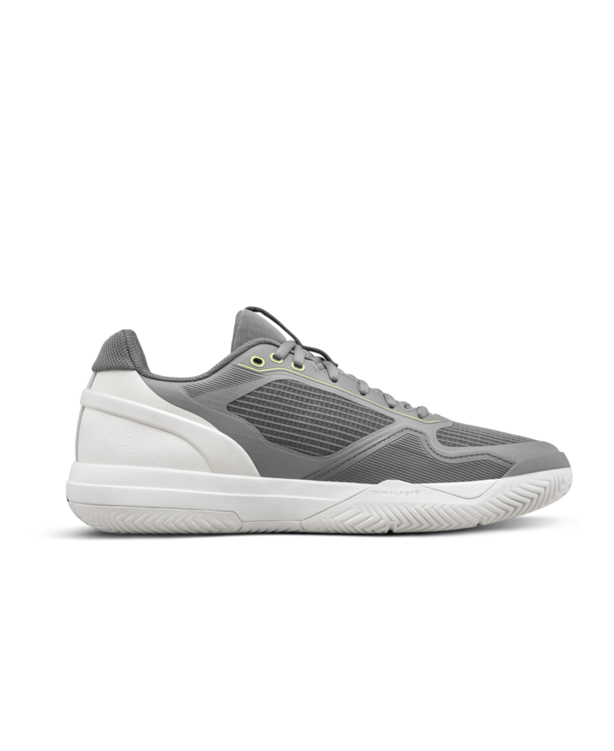 Wilson Rush Pro 5 Men's Tennis Shoes - Titanium/Snow White - Racquet Point