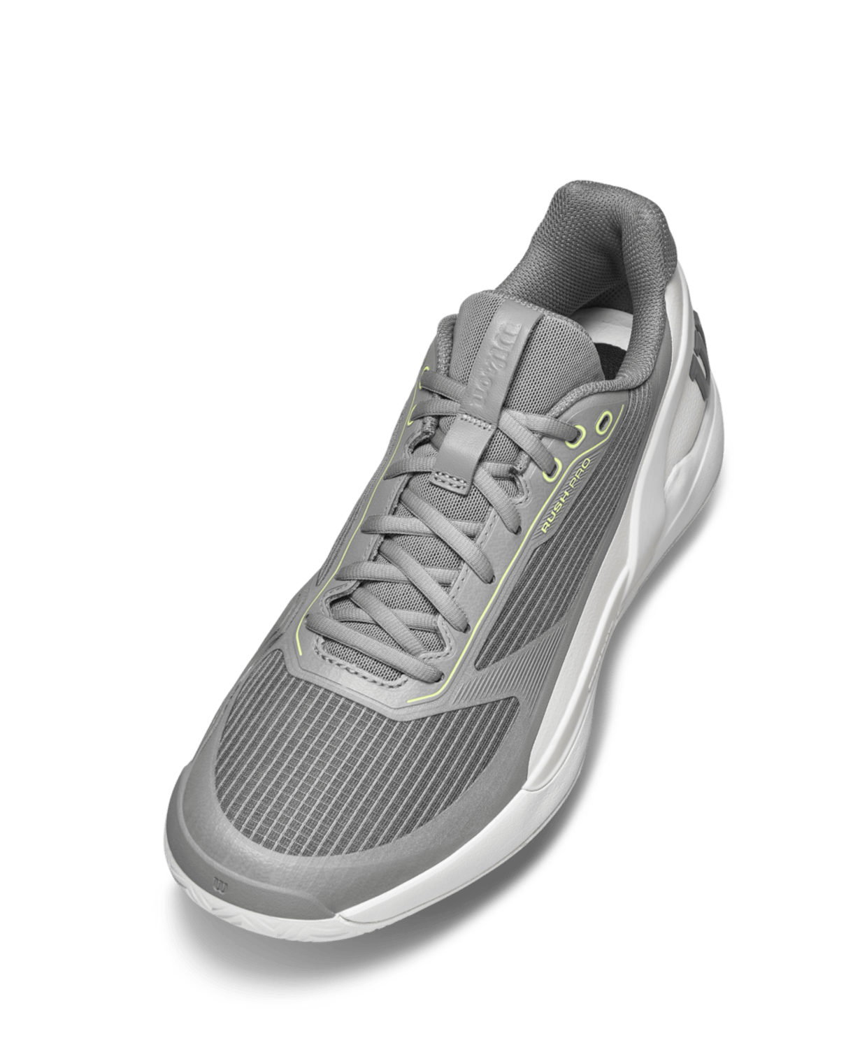 Wilson Rush Pro 5 Men's Tennis Shoes - Titanium/Snow White - Racquet Point