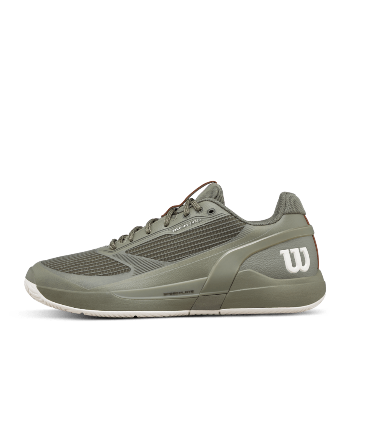 Wilson Rush Pro 5 Men's Tennis Shoes - Vetiver/Tofu - Racquet Point