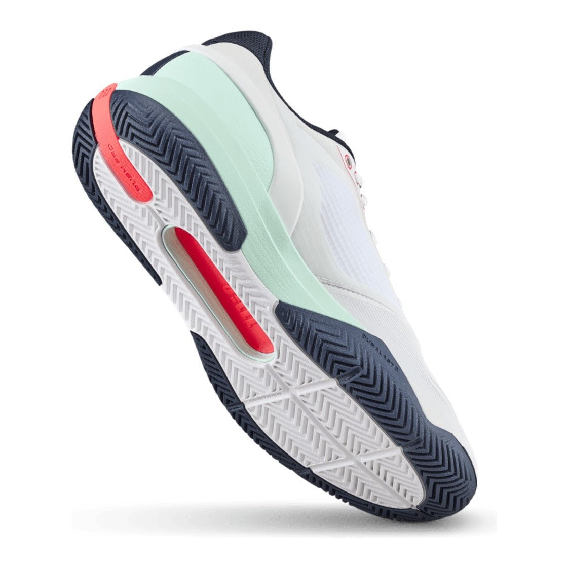 Wilson Rush Pro 5 Men's Tennis Shoes - White/Bay - Racquet Point