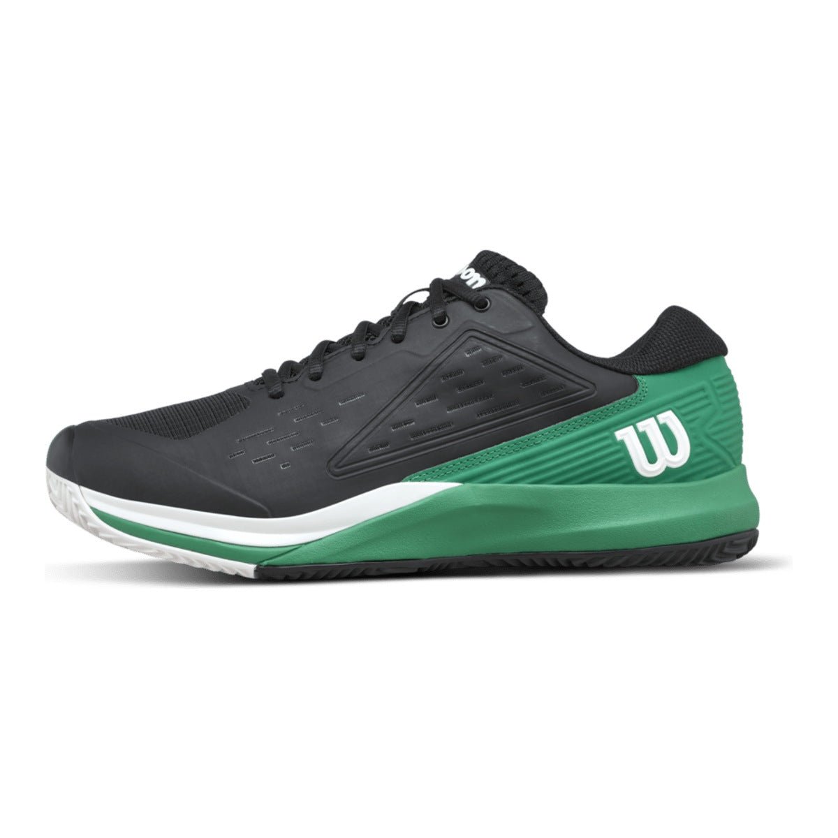 Wilson Rush Pro Ace Clay Men's Tennis Shoes - Black/Bosphorus - Racquet Point