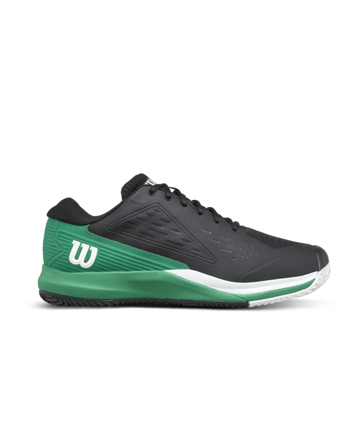 Wilson Rush Pro Ace Clay Men's Tennis Shoes - Black/Bosphorus - Racquet Point