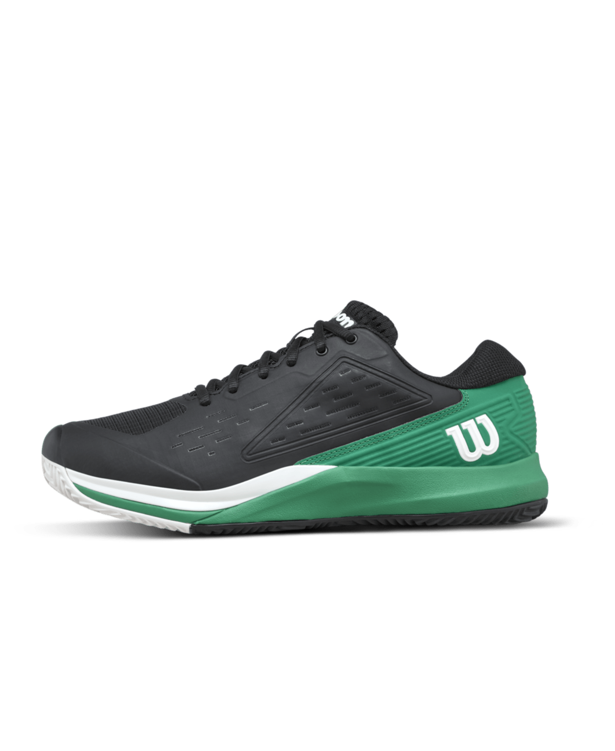 Wilson Rush Pro Ace Clay Men's Tennis Shoes - Black/Bosphorus - Racquet Point