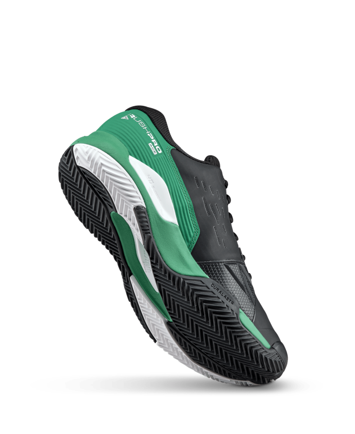 Wilson Rush Pro Ace Clay Men's Tennis Shoes - Black/Bosphorus - Racquet Point