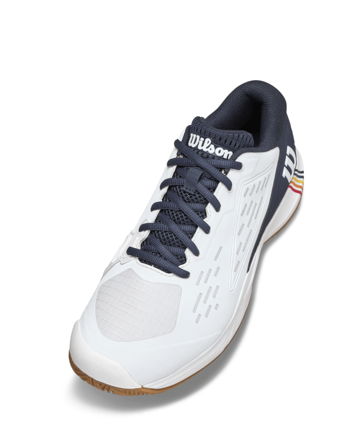 Wilson Rush Pro Ace Clay Roland-Garros Men's Tennis Shoes - White/Navy Blazer - Racquet Point