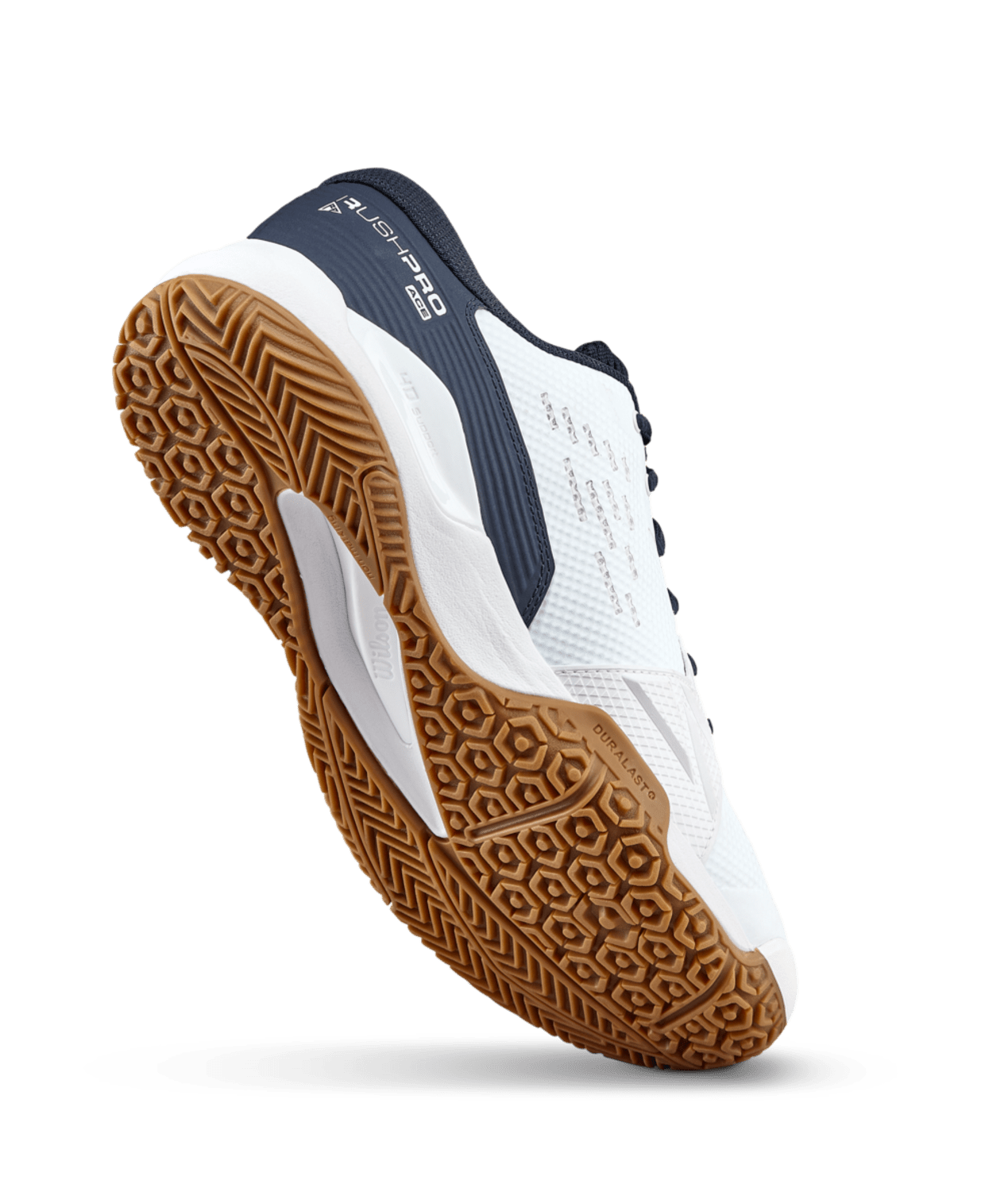 Wilson Rush Pro Ace Clay Roland-Garros Men's Tennis Shoes - White/Navy Blazer - Racquet Point