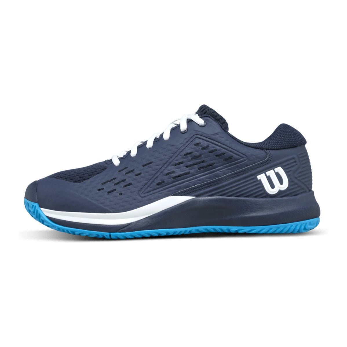 Wilson Rush Pro Ace Junior Tennis Shoes - Navy Blazer/White - Racquet Point