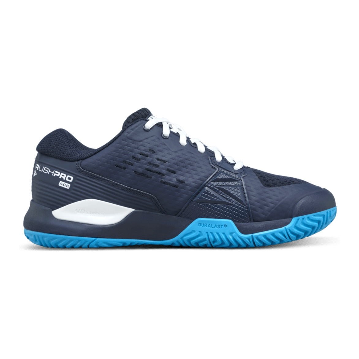Wilson Rush Pro Ace Junior Tennis Shoes - Navy Blazer/White - Racquet Point