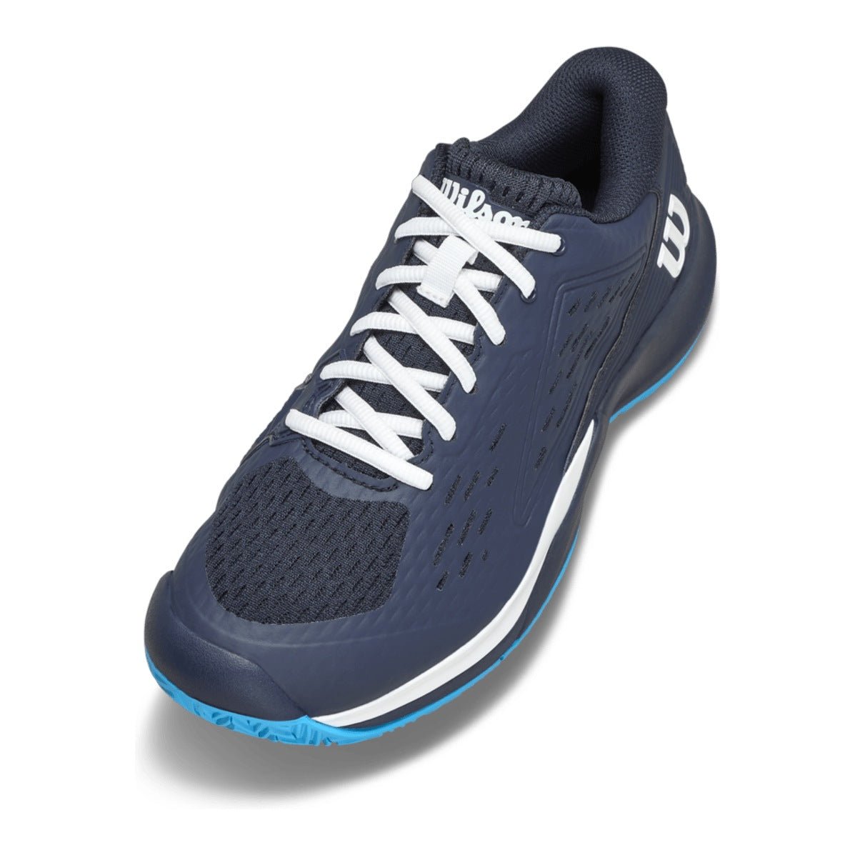 Wilson Rush Pro Ace Junior Tennis Shoes - Navy Blazer/White - Racquet Point