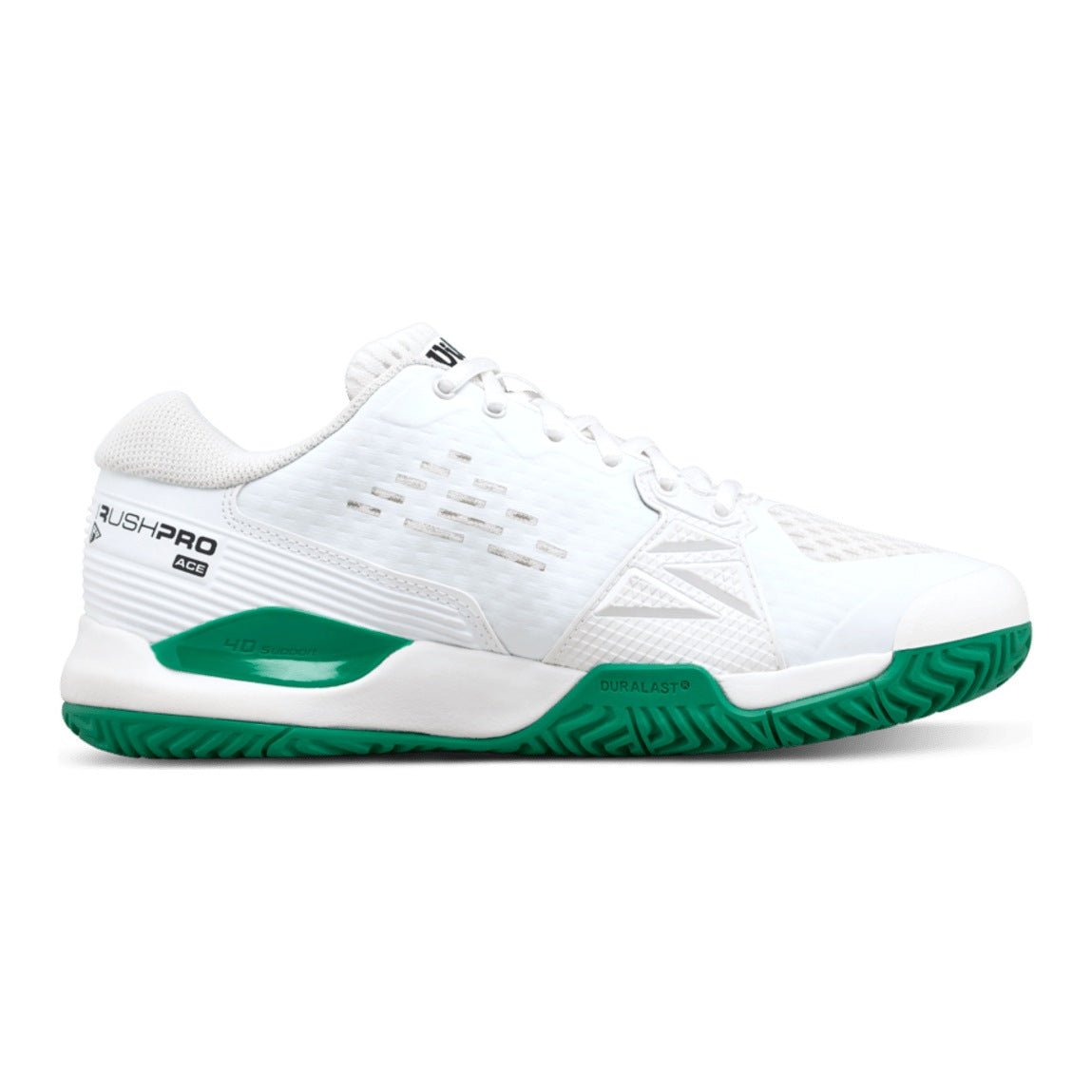 Wilson Rush Pro Ace Junior Tennis Shoes - White - Racquet Point