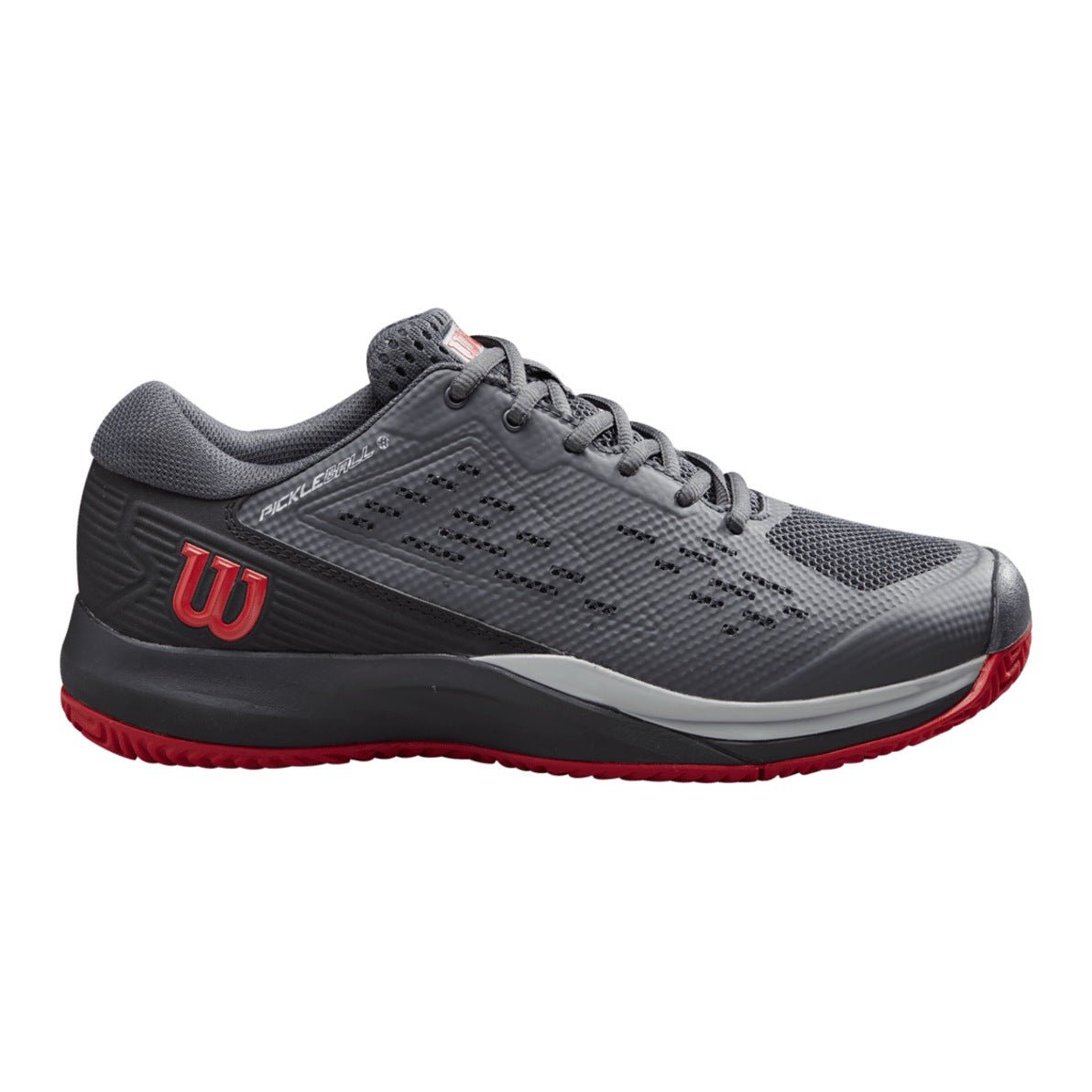 Wilson Rush Pro Ace Pickler Men's Pickleball Shoes - Ebony/Black - Racquet Point