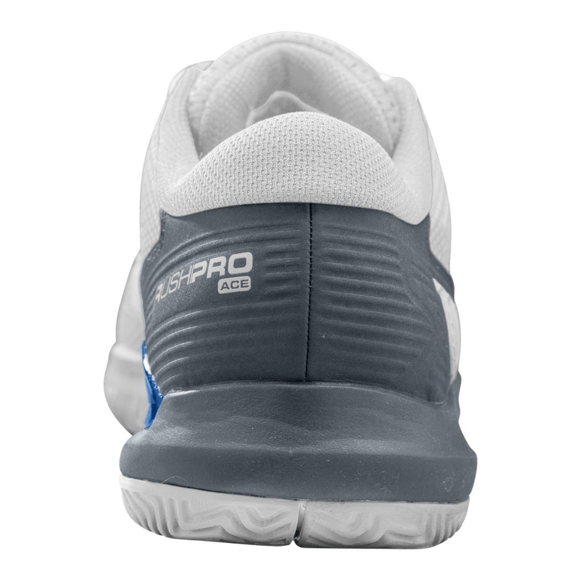 Wilson Rush Pro Ace Pickler Men's Pickleball Shoes - White/Stormy Weather - Racquet Point