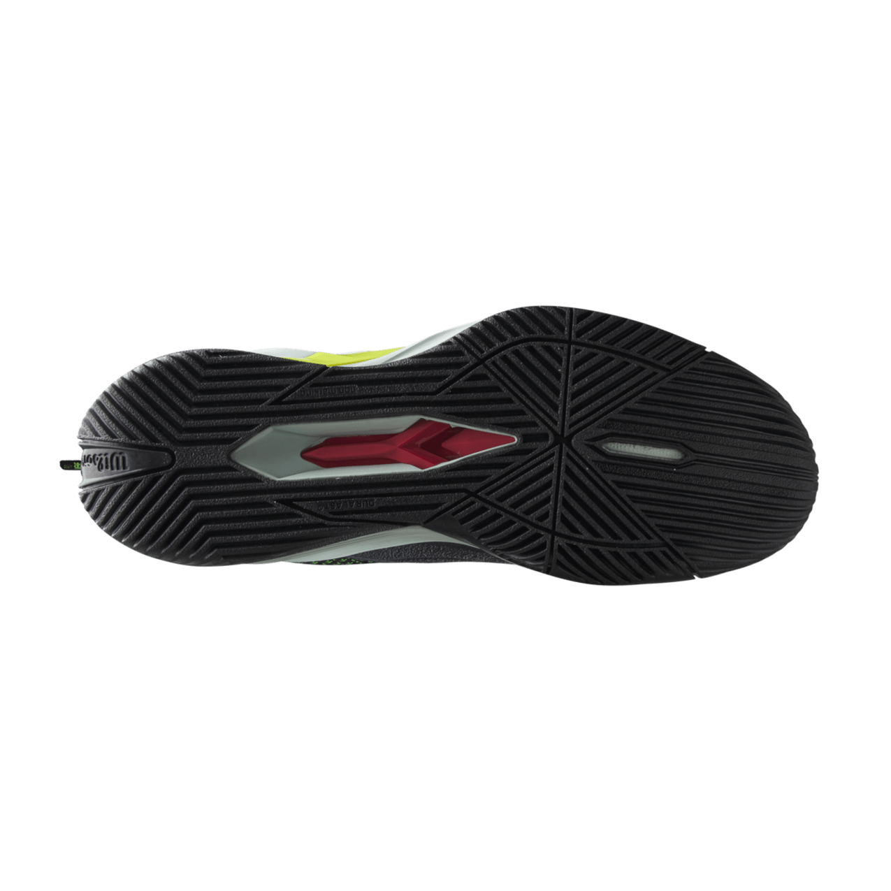 Wilson Rush Pro Extra Duty Men's Tennis Shoes - Black/Safety Yellow - Racquet Point