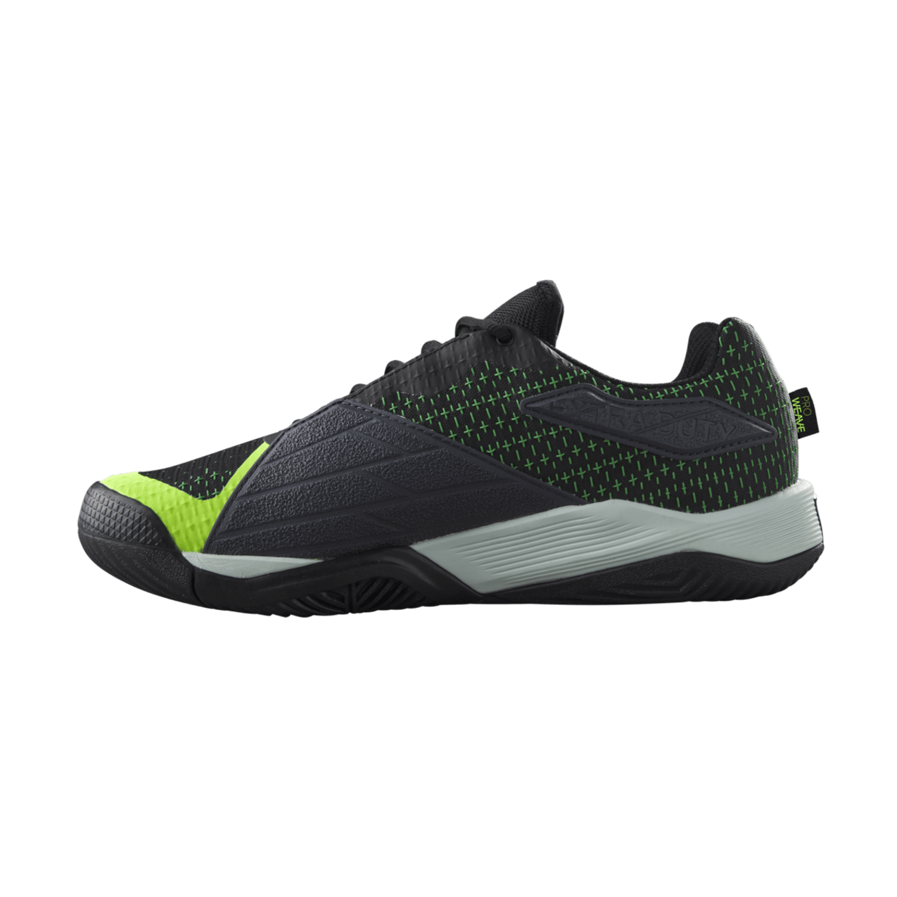 Wilson Rush Pro Extra Duty Men's Tennis Shoes - Black/Safety Yellow - Racquet Point