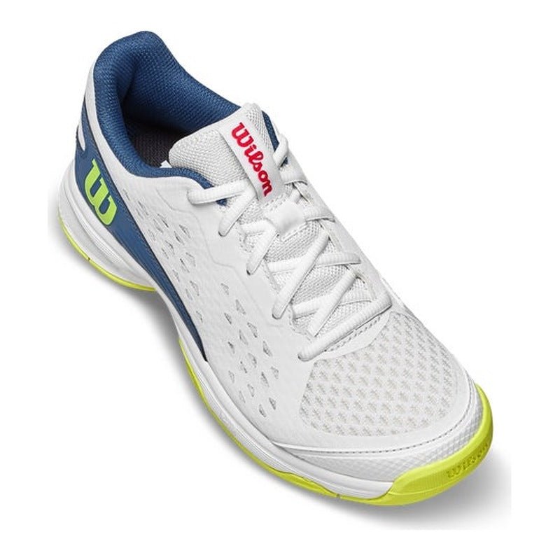 Wilson Rush Pro Junior L Tennis Shoes - Snow White - Racquet Point