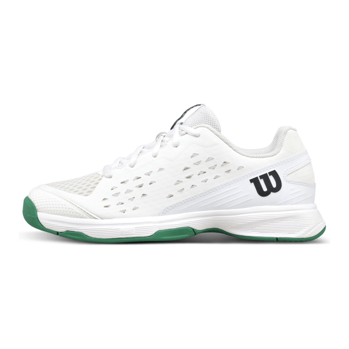 Wilson Rush Pro Junior L Tennis Shoes - White - Racquet Point