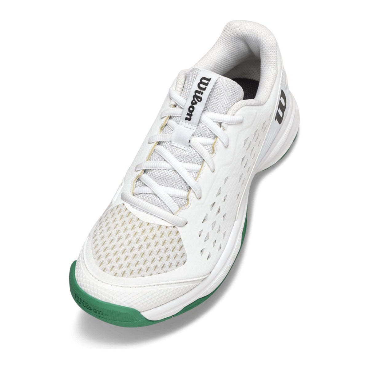 Wilson Rush Pro Junior L Tennis Shoes - White - Racquet Point
