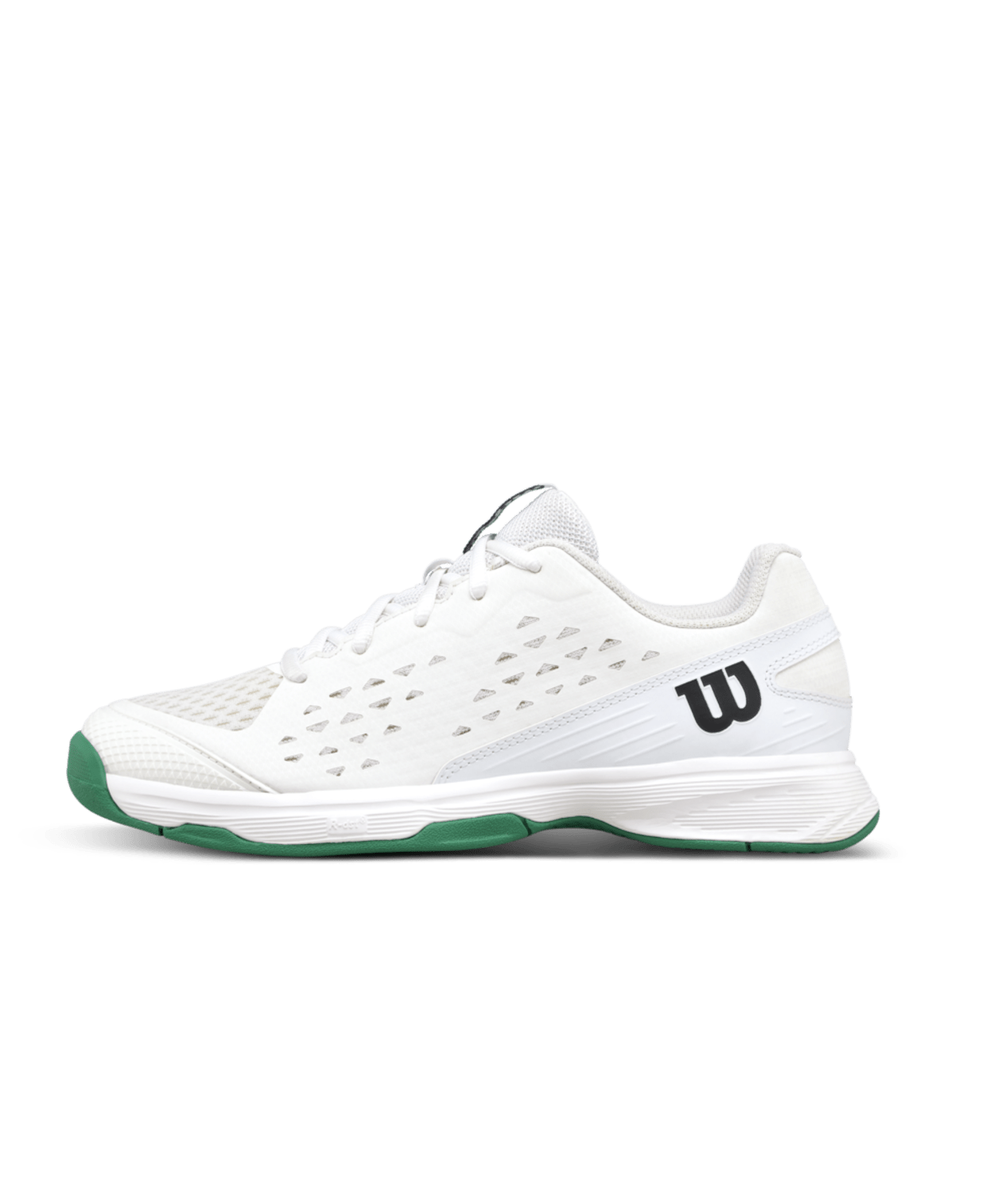 Wilson Rush Pro Junior L Tennis Shoes - White - Racquet Point