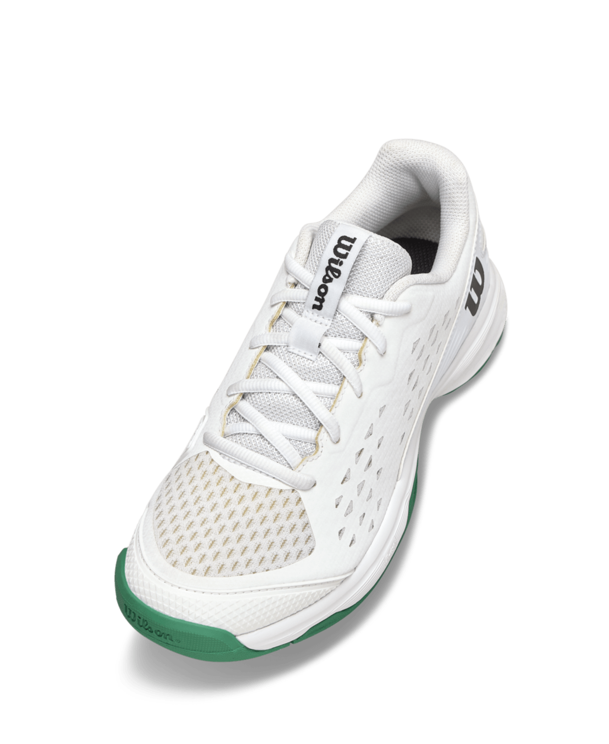 Wilson Rush Pro Junior L Tennis Shoes - White - Racquet Point