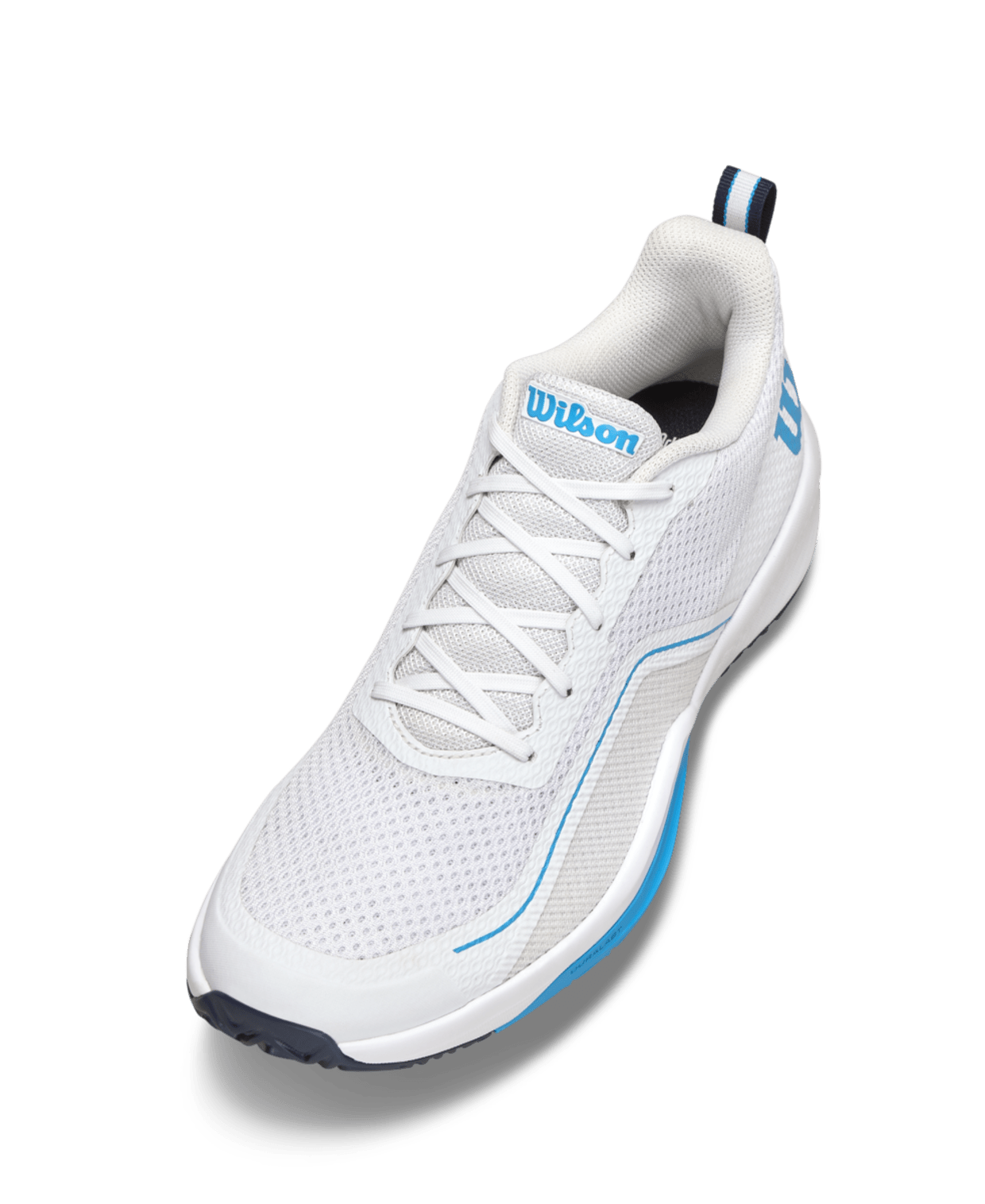 Wilson Rush Pro Lite Men's Tennis Shoes - White/Atomic Blue - Racquet Point