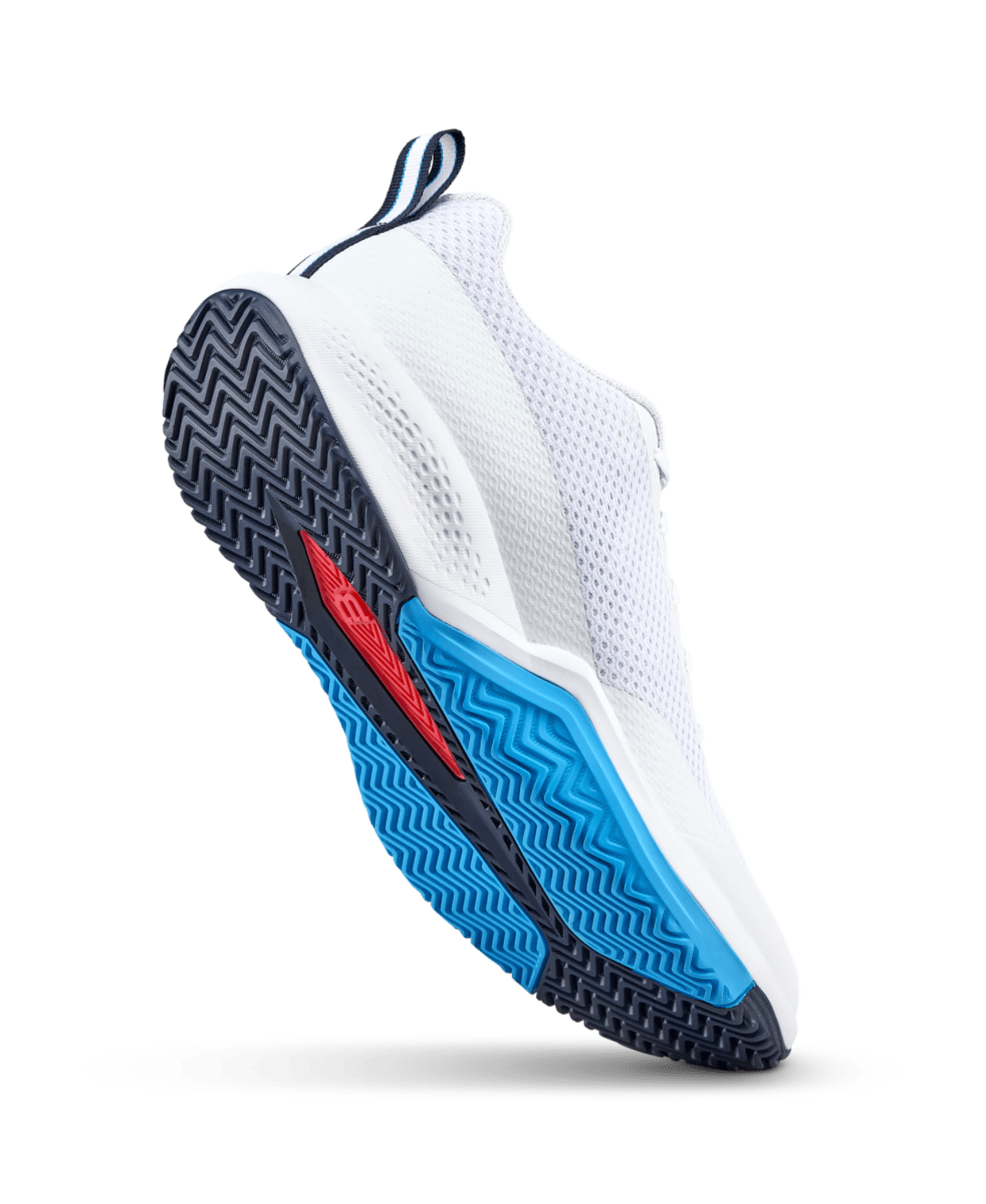 Wilson Rush Pro Lite Men's Tennis Shoes - White/Atomic Blue - Racquet Point