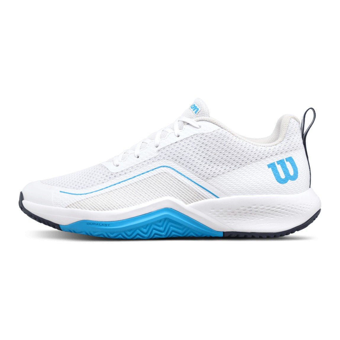 Wilson Rush Pro Lite Men's Tennis Shoes - White/Atomic Blue - Racquet Point