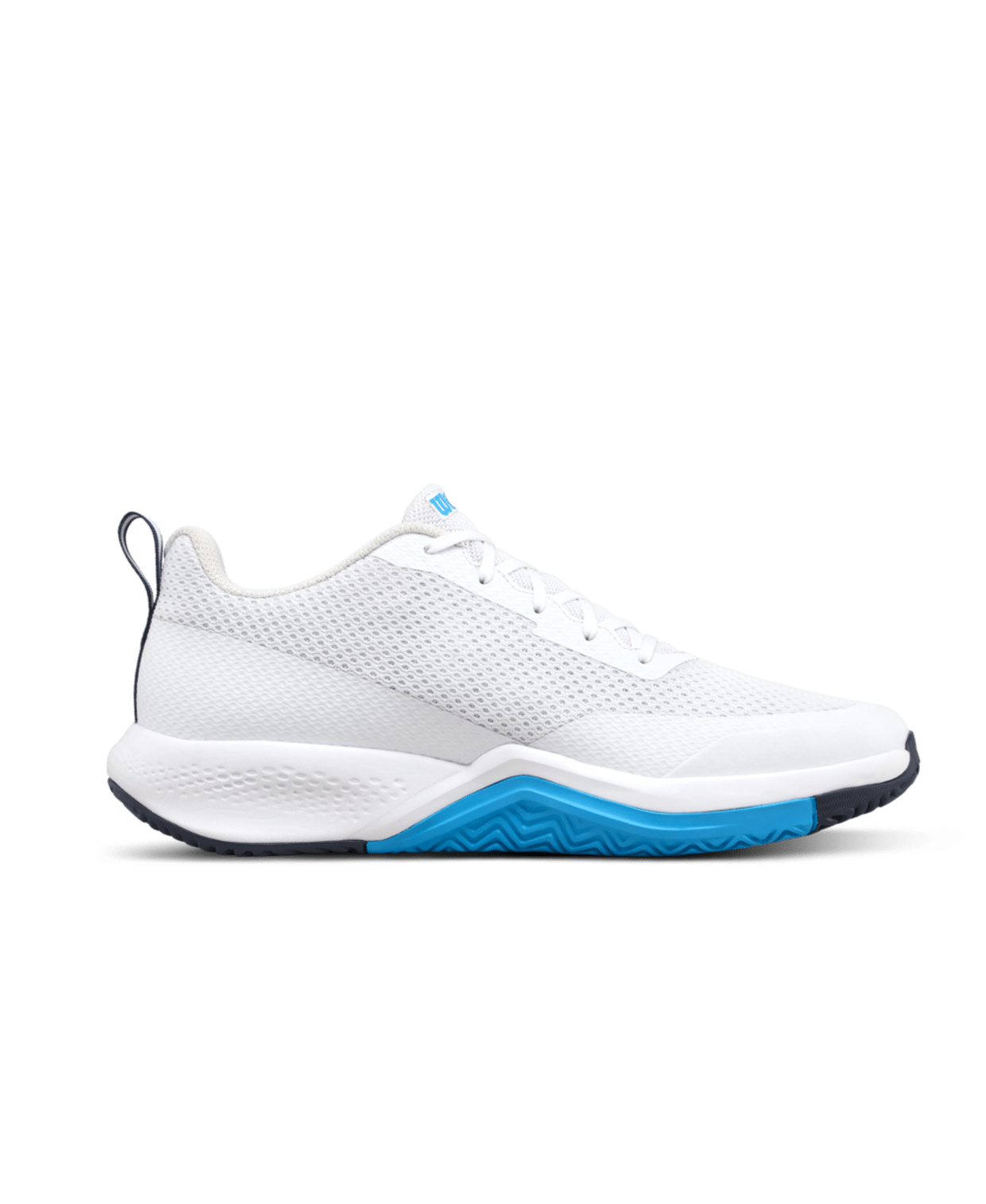 Wilson Rush Pro Lite Men's Tennis Shoes - White/Atomic Blue - Racquet Point