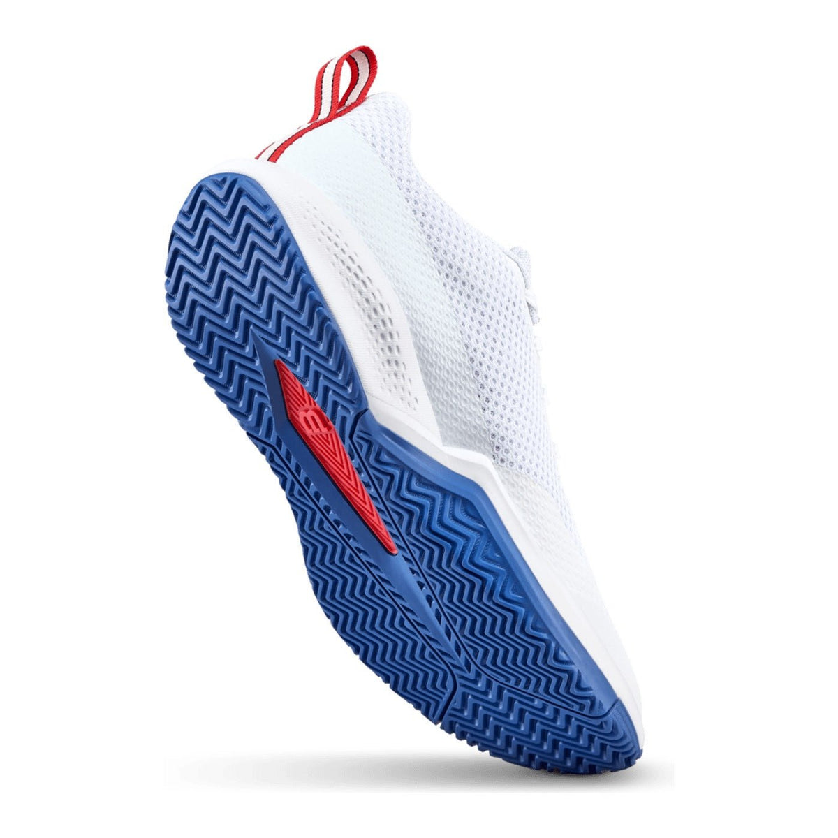 Wilson Rush Pro Lite Men's Tennis Shoes - White/Deja Vu Blue - Racquet Point