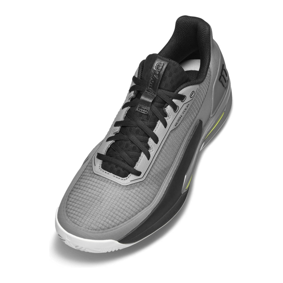 Wilson Rush Tour 5 Clay Men's Tennis Shoes - Titanium/Black - Racquet Point
