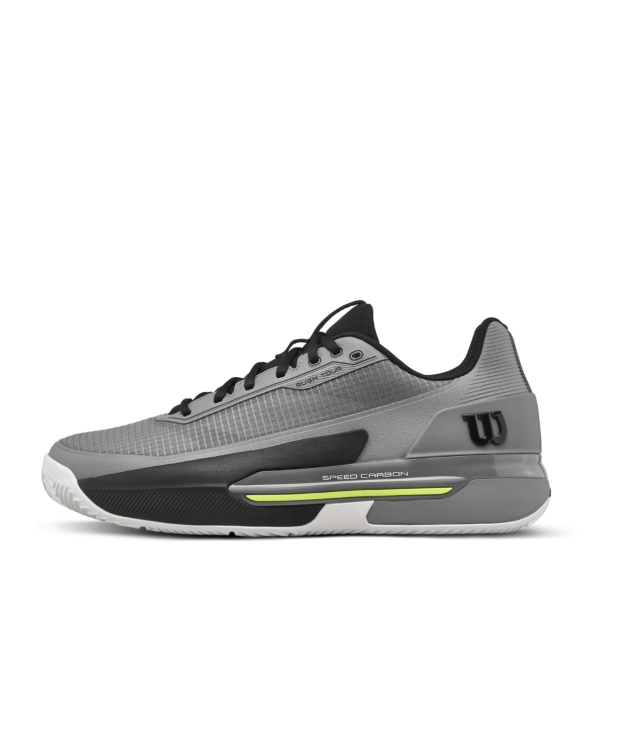 Wilson Rush Tour 5 Clay Men's Tennis Shoes - Titanium/Black - Racquet Point