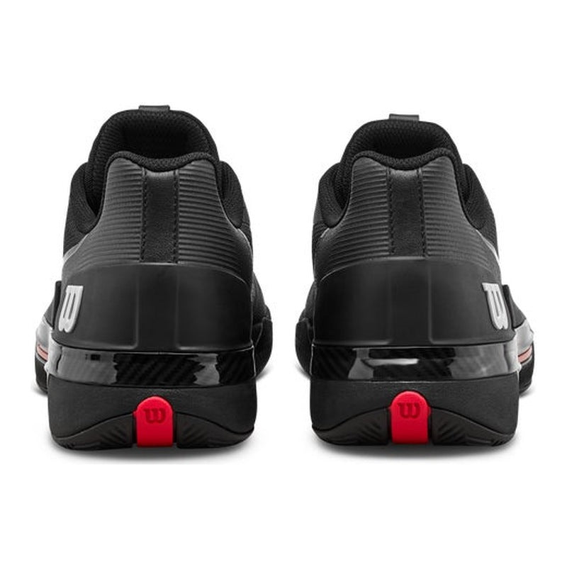 Wilson Rush Tour 5 Men's Tennis Shoes - Black/Red - Racquet Point