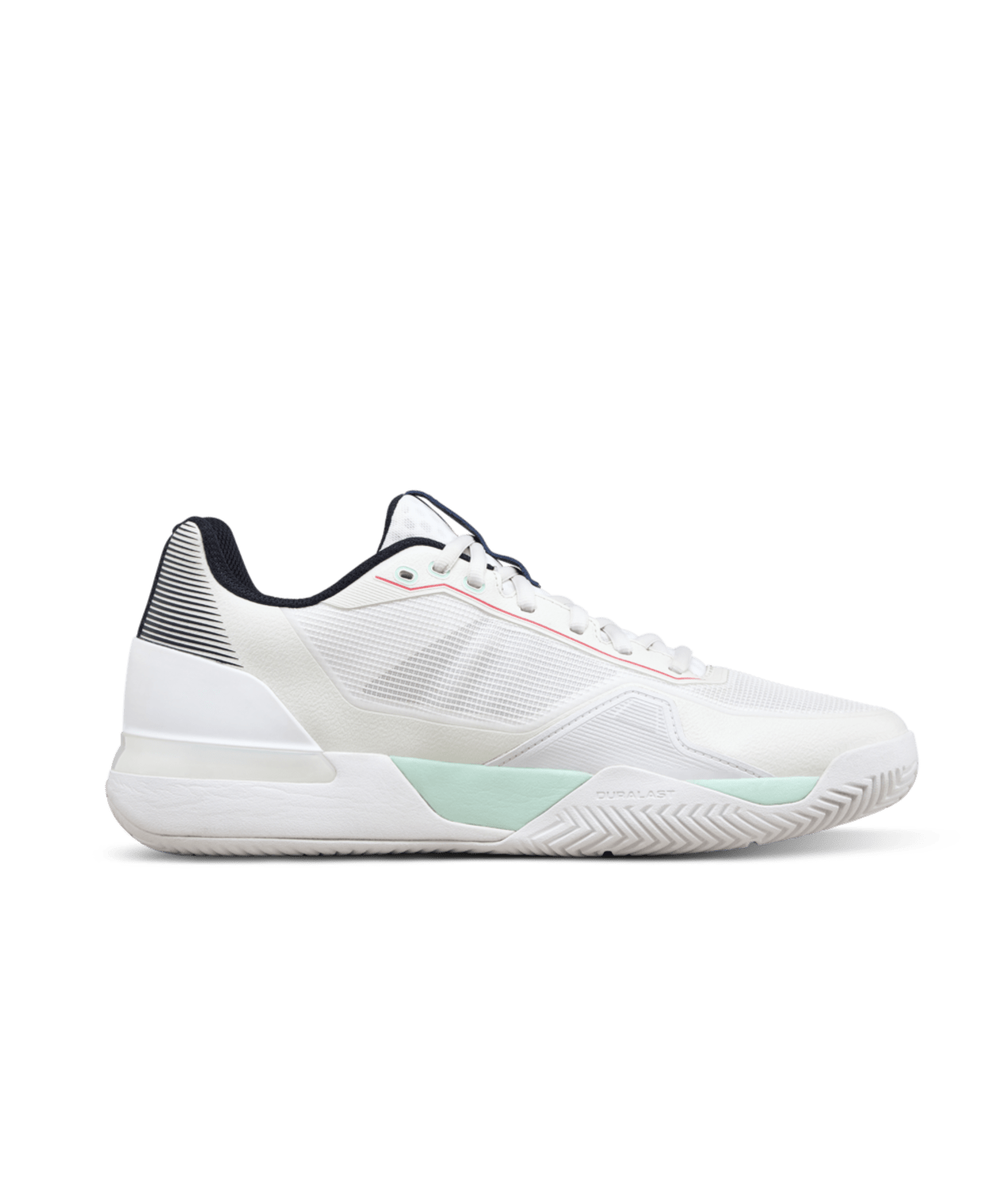 Wilson Rush Tour 5 Men's Tennis Shoes - White/Bay - Racquet Point