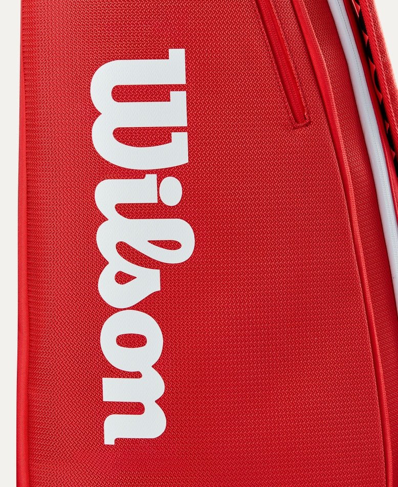 Wilson Super Tour 15 Pack Tennis Bag - Red (2025) - Racquet Point