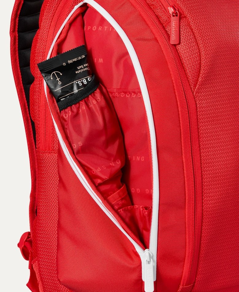 Wilson Super Tour Backpack - Red (2025) - Racquet Point