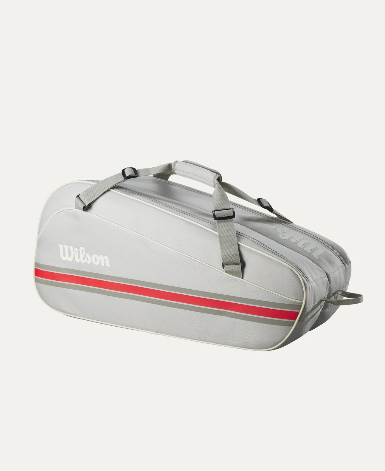 Wilson Team Tennis Bag - 6 Pack - Oats - Racquet Point