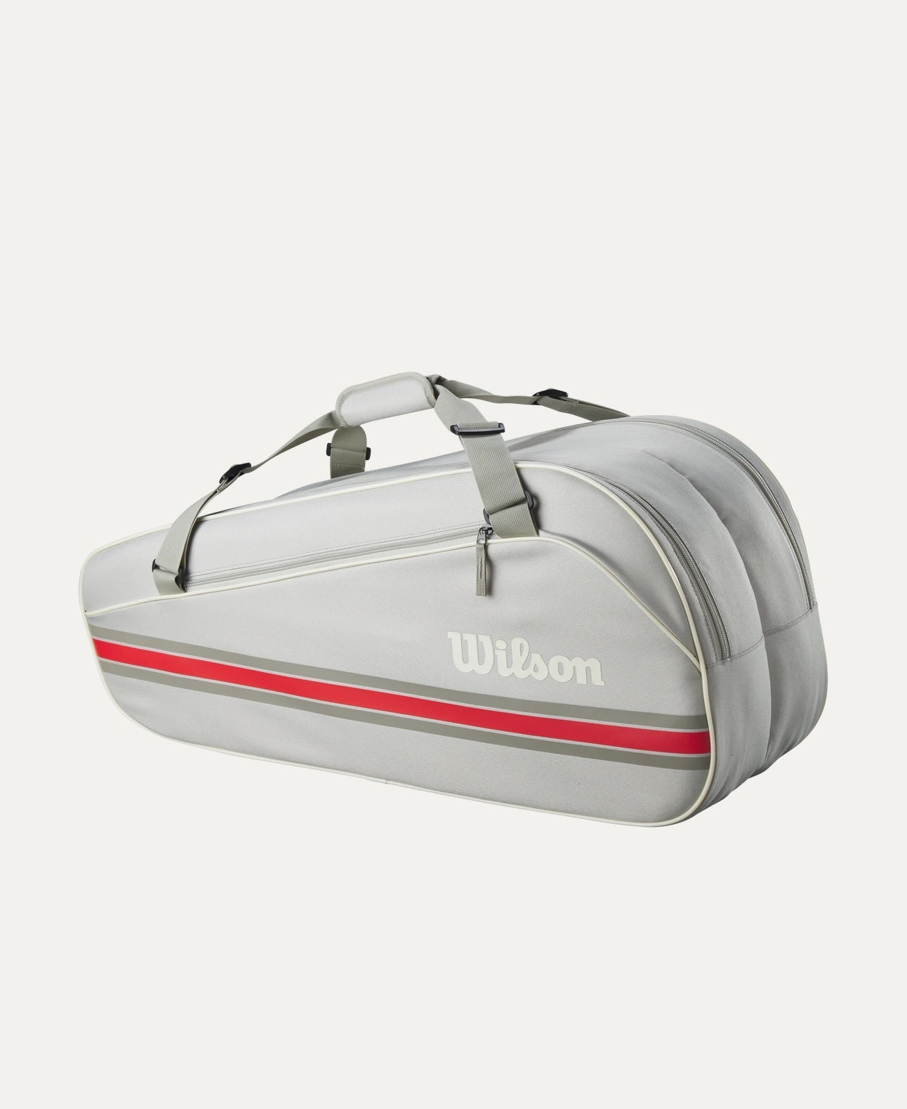 Wilson Team Tennis Bag - 6 Pack - Oats - Racquet Point
