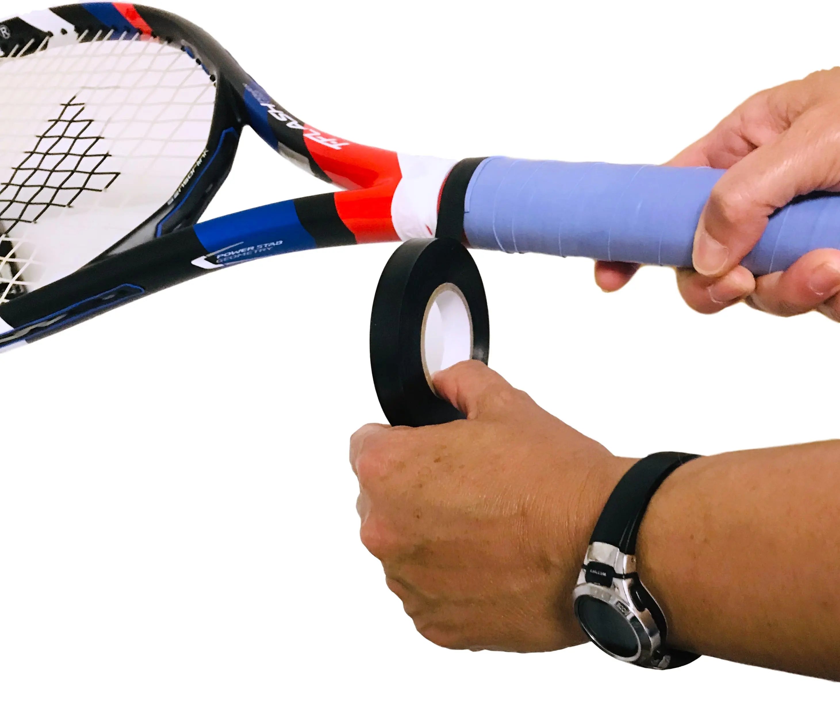 Austrani Racquet Grip Finishing Tape - Black Racquet Point