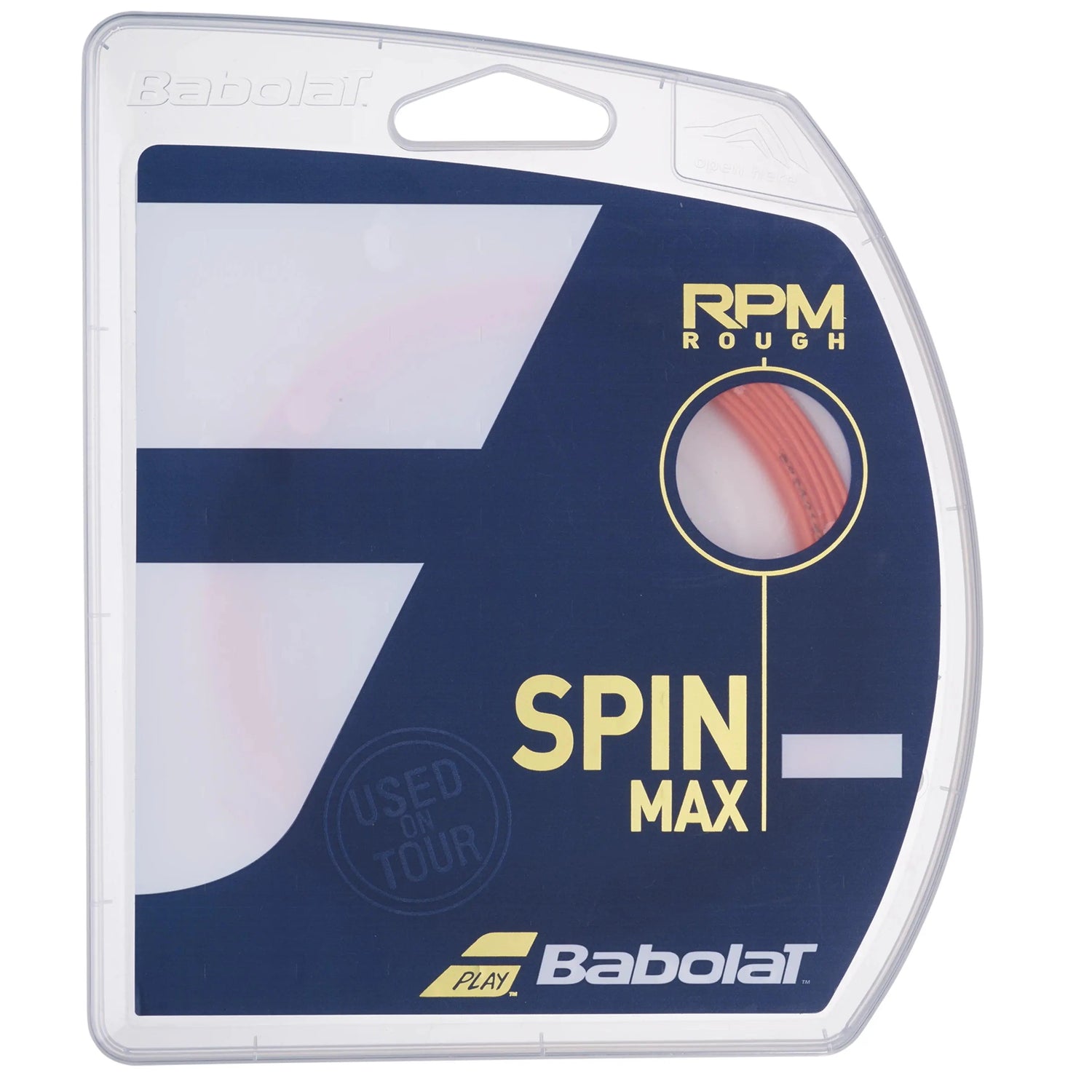 Babolat RPM Blast Rough Spin Max 17 - String Set - Red Fluo Racquet Point