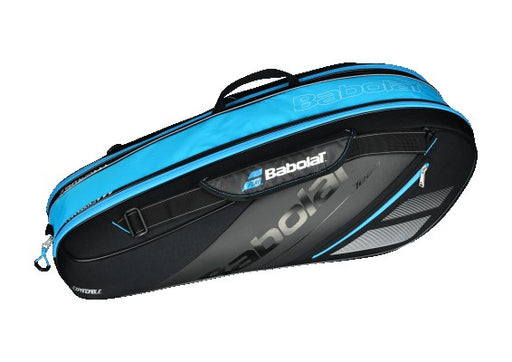 Babolat Team Line Expandable 6 Pack Tennis Bag - Black/Blue Racquet Point
