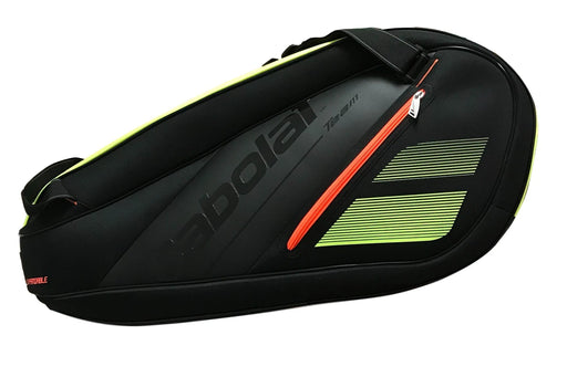 Babolat Team Line Expandable 6 Pack Tennis Bag - Black/Fluo Racquet Point