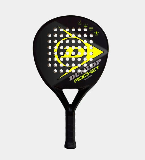 Dunlop Rocket Ultra Padel Racket Yellow Racquet Point