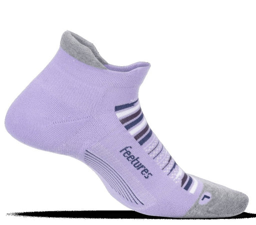 Feetures Elite Max Cushion No Show Tab Socks - Purple Horizon Racquet Point