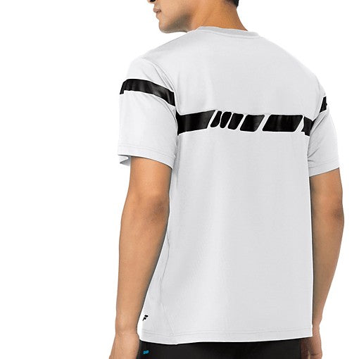 Fila Men's Platinum Colorblocked Crew Shirt Racquet Point